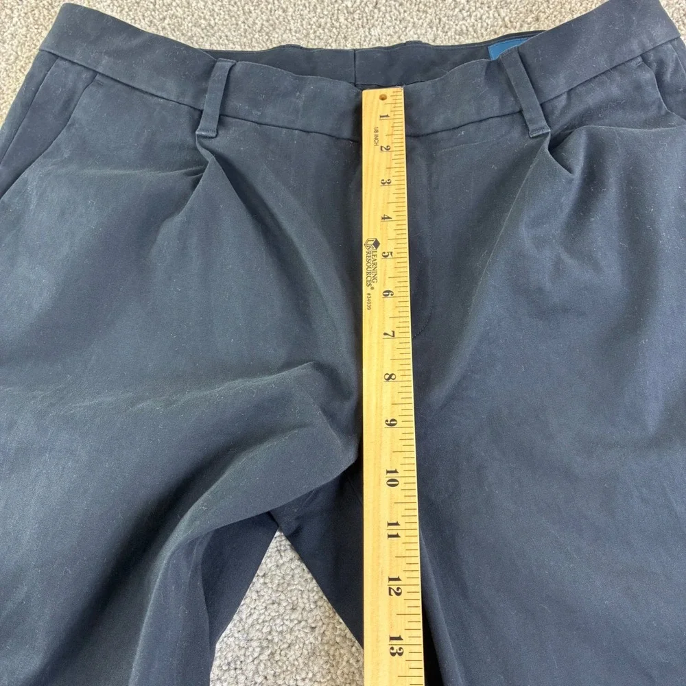 Fairlane‎ Mens 32x30 Navy Pleated Flat Front Dress Pants Athletic Casual Career